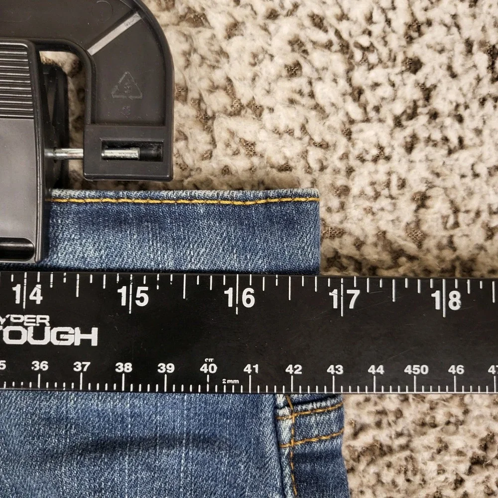 Levis 514 Mens Jeans W34 L30 Straight Fit‎ Medium Wash Blue Denim Pants